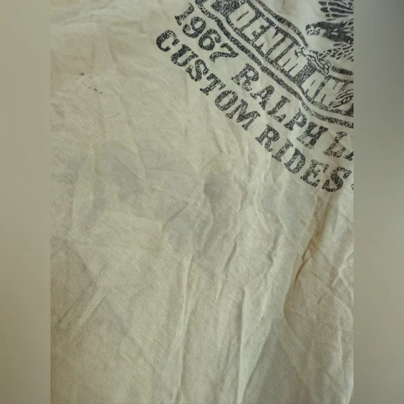 Ralph Lauren Yellow Rebel Graphic Tee - Picture 6 of 6